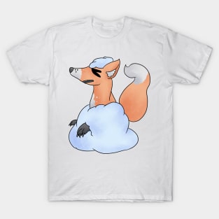 Christmas Wintertime Red Fox In Snow T-Shirt And Others T-Shirt